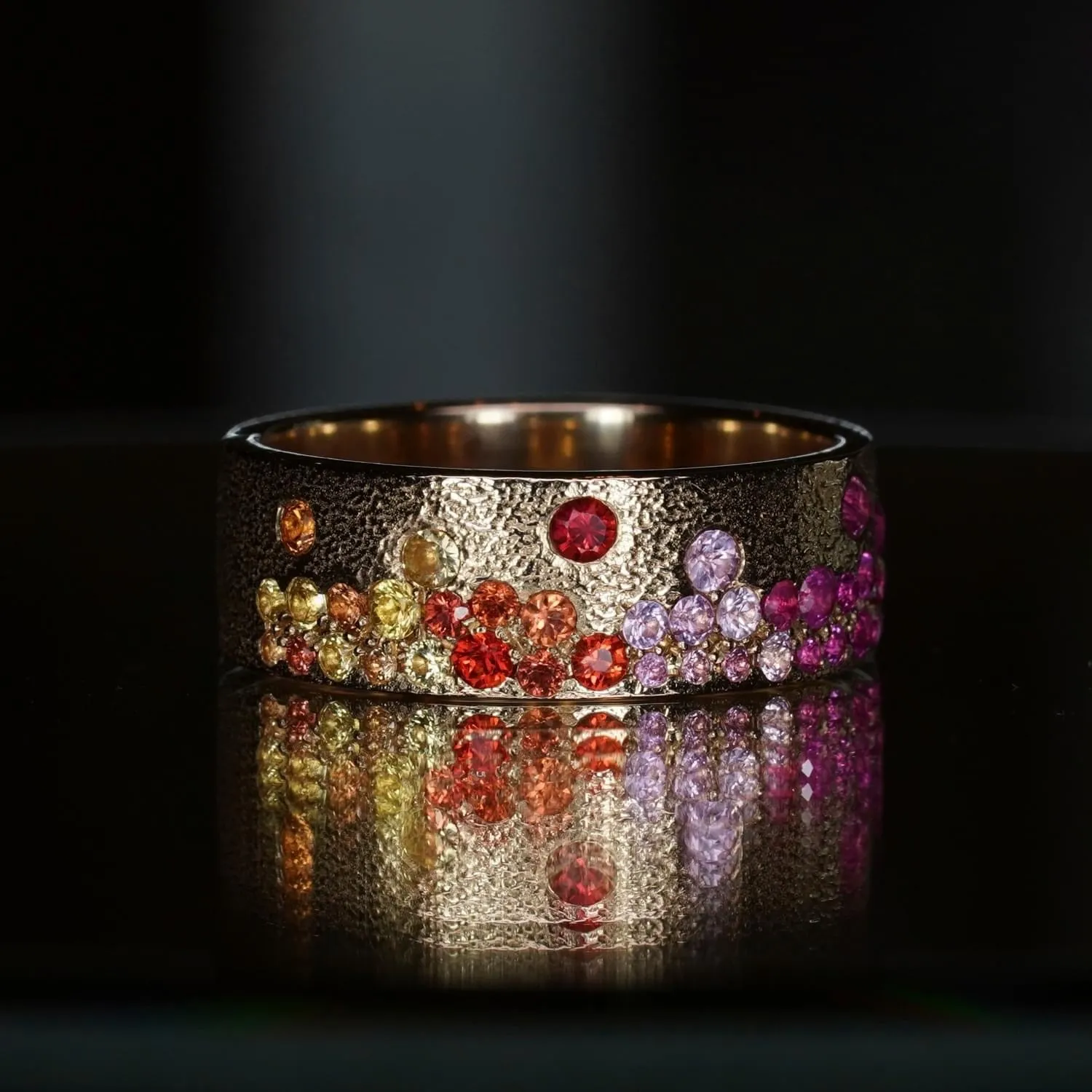 14k Ombre Band