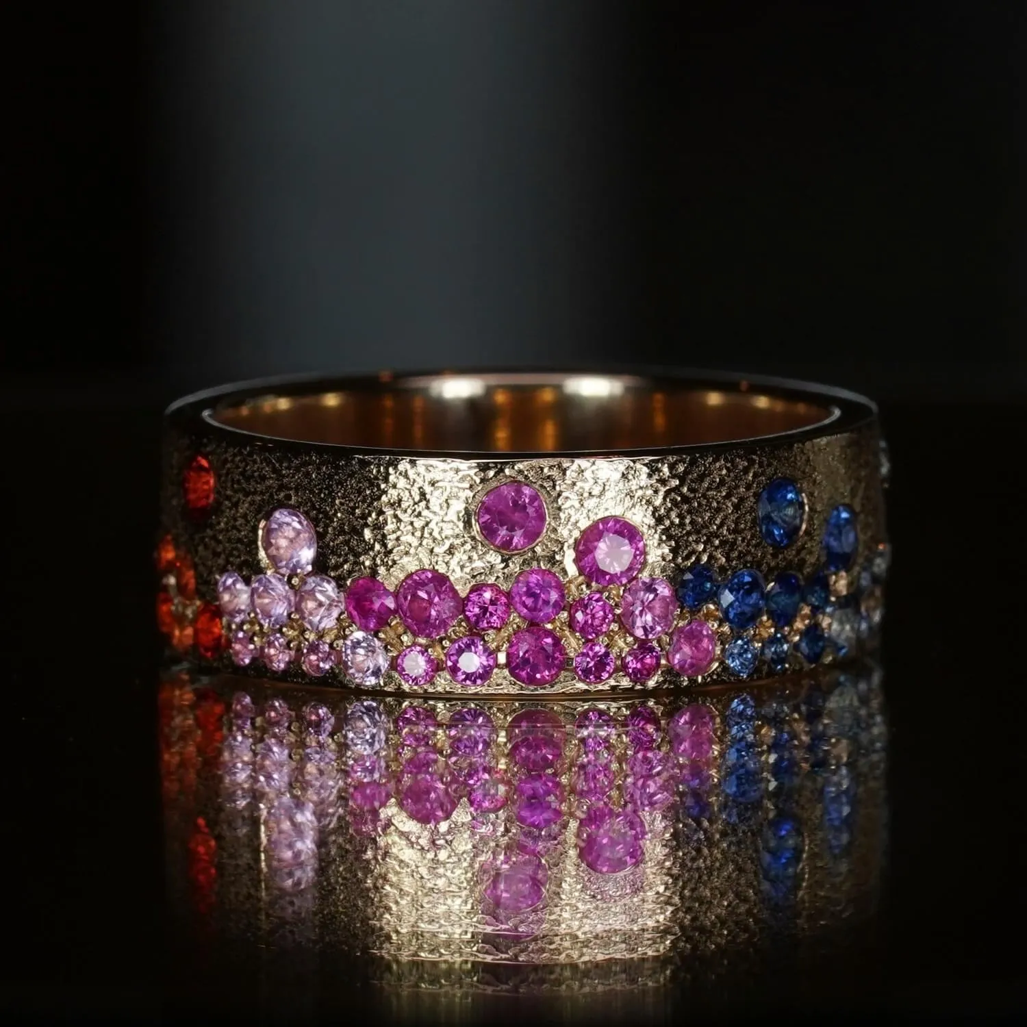 14k Ombre Band