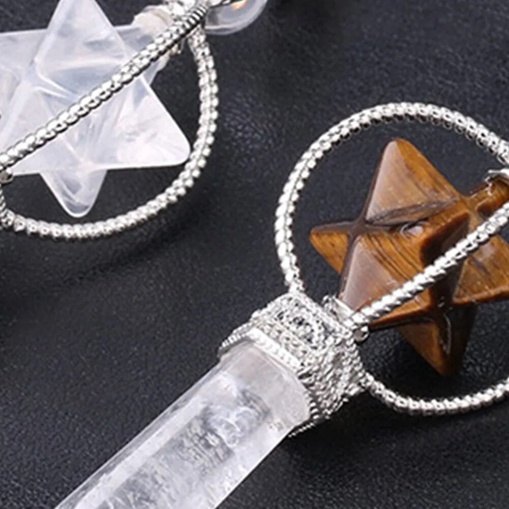 Amulet Charm Healing Crystal Pendulum