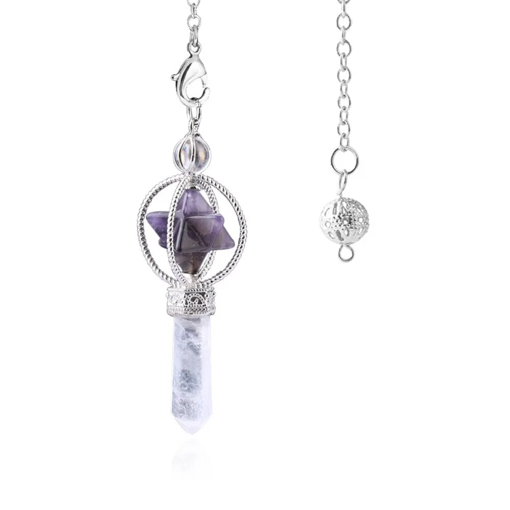 Amulet Charm Healing Crystal Pendulum