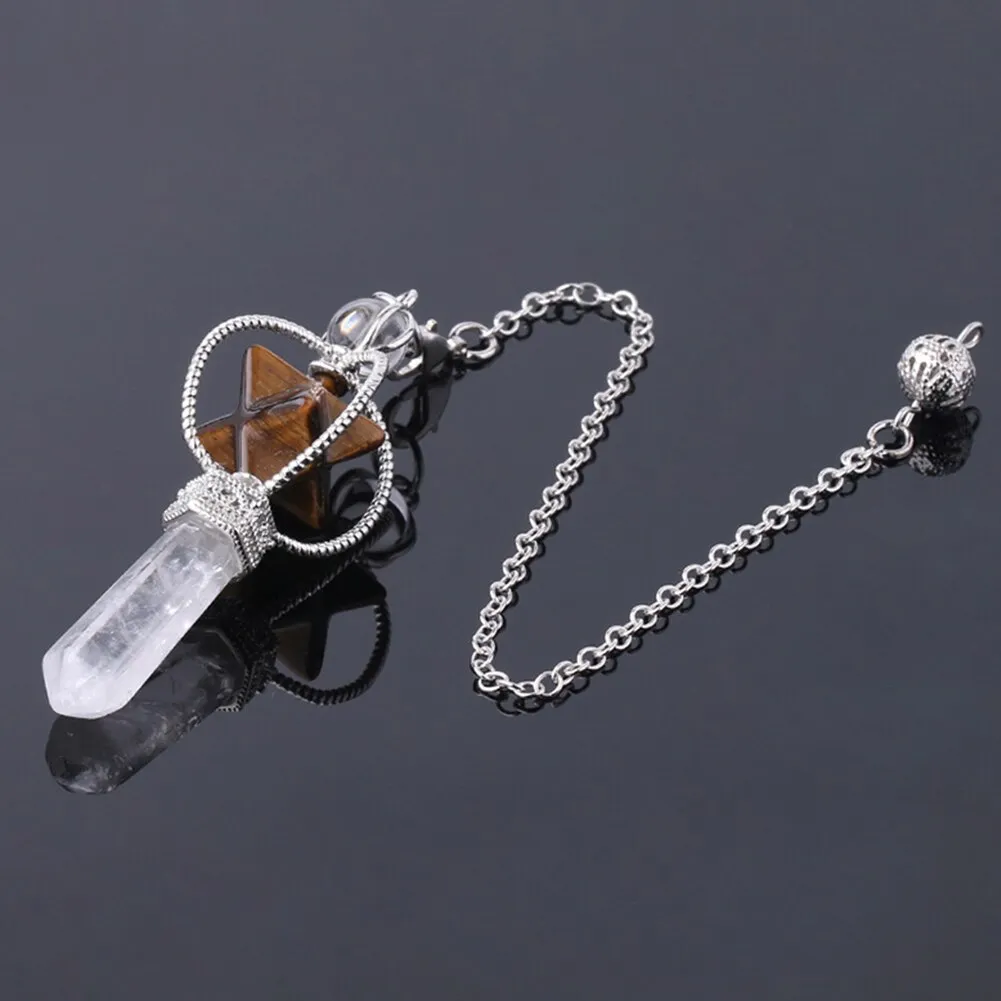 Amulet Charm Healing Crystal Pendulum