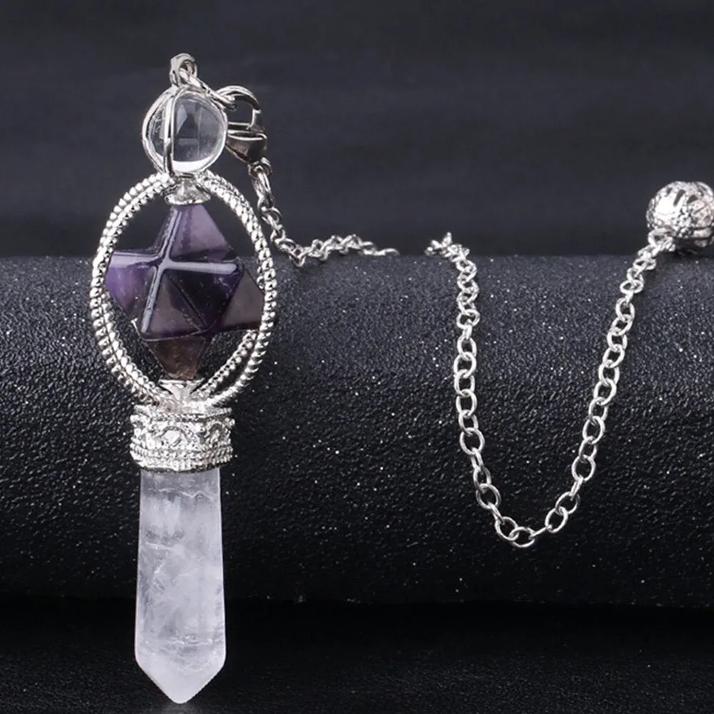 Amulet Charm Healing Crystal Pendulum