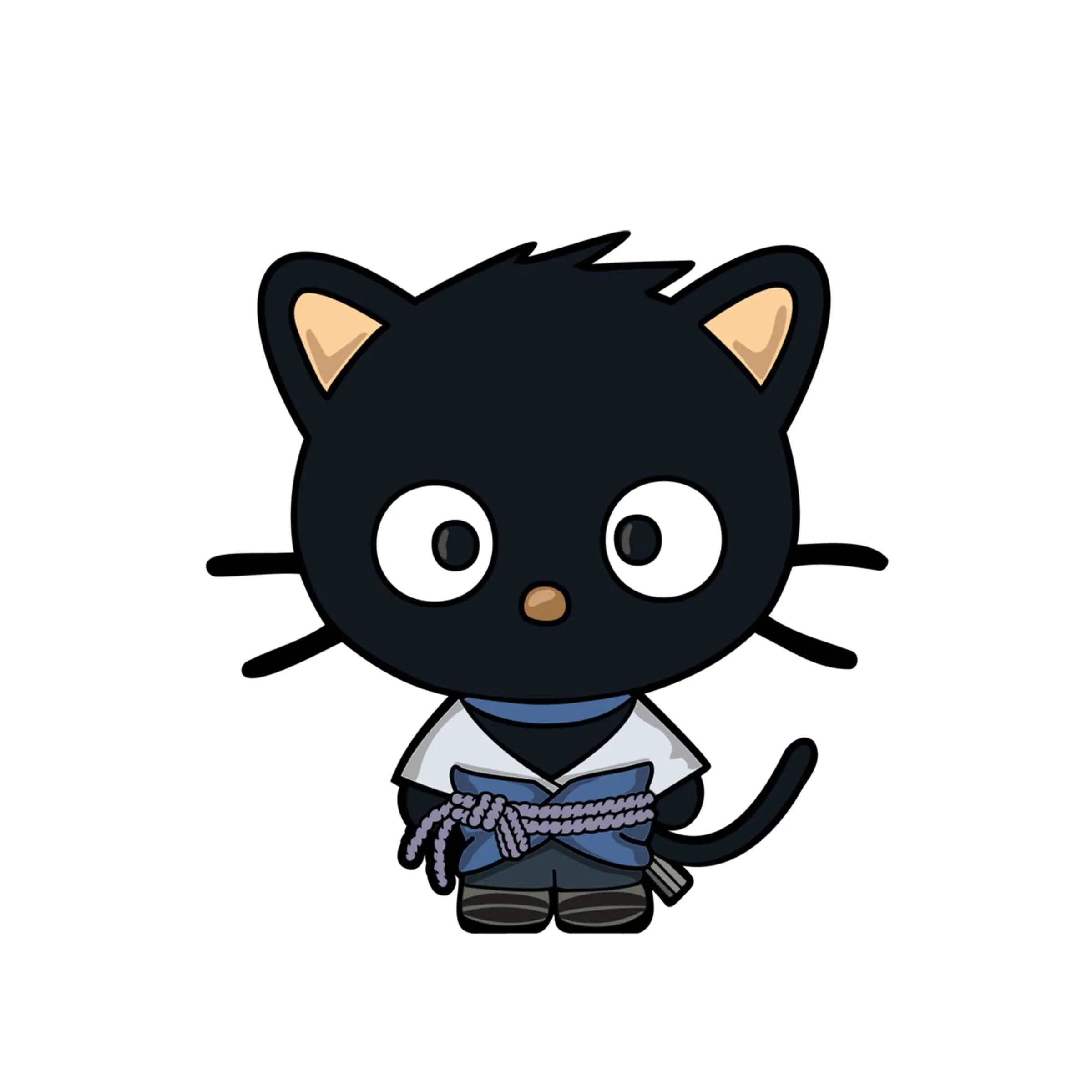 Chococat Sasuke FiGPiN #634 Anime Enamel Pin