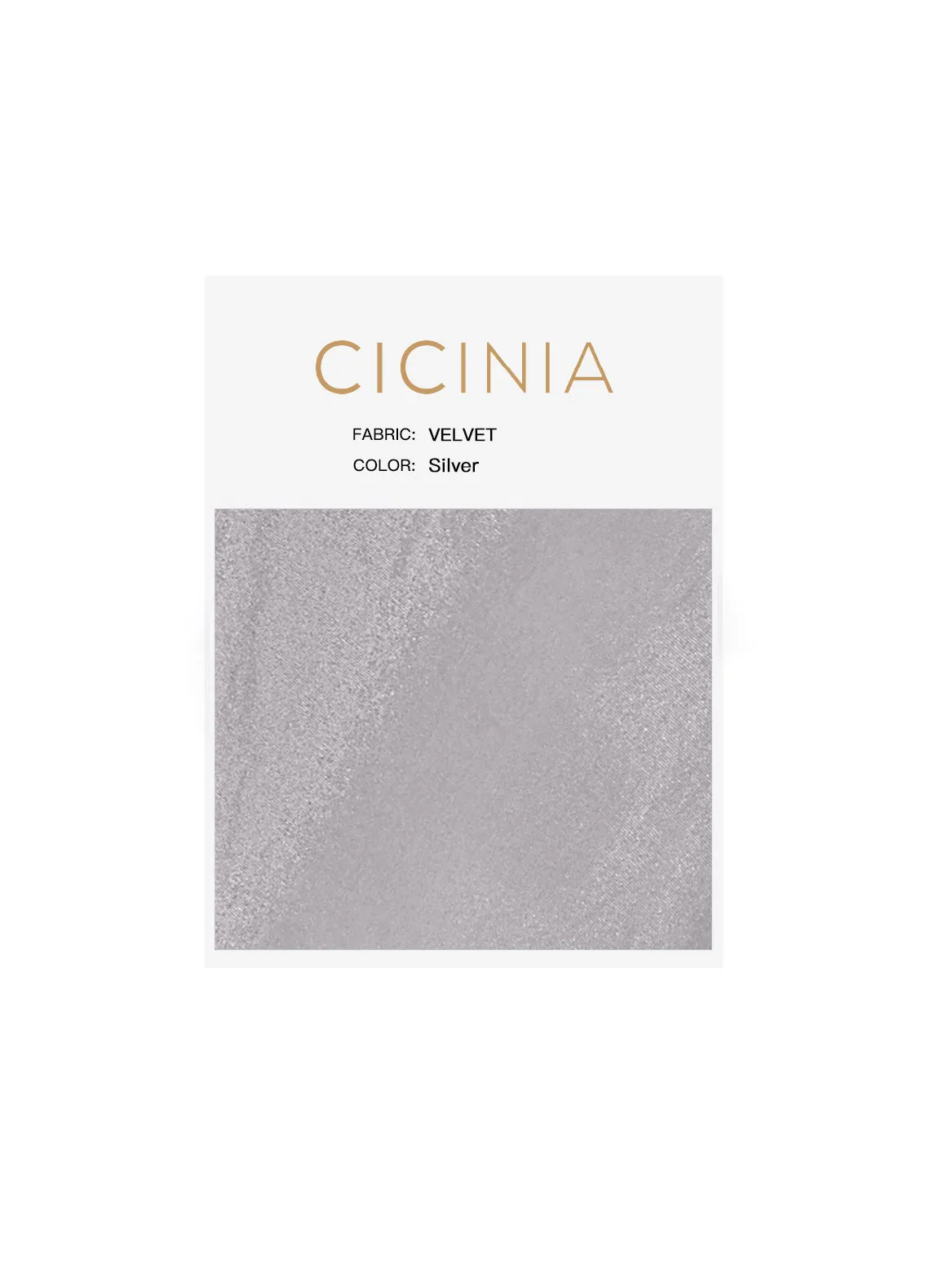 Cicinia Velvet Swatches