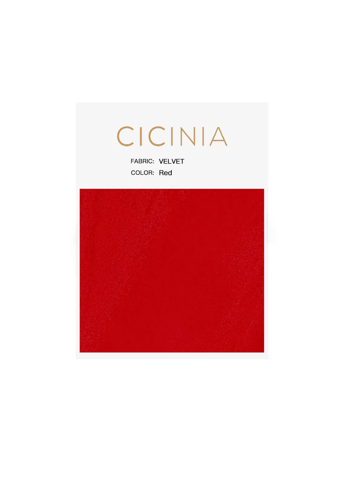 Cicinia Velvet Swatches