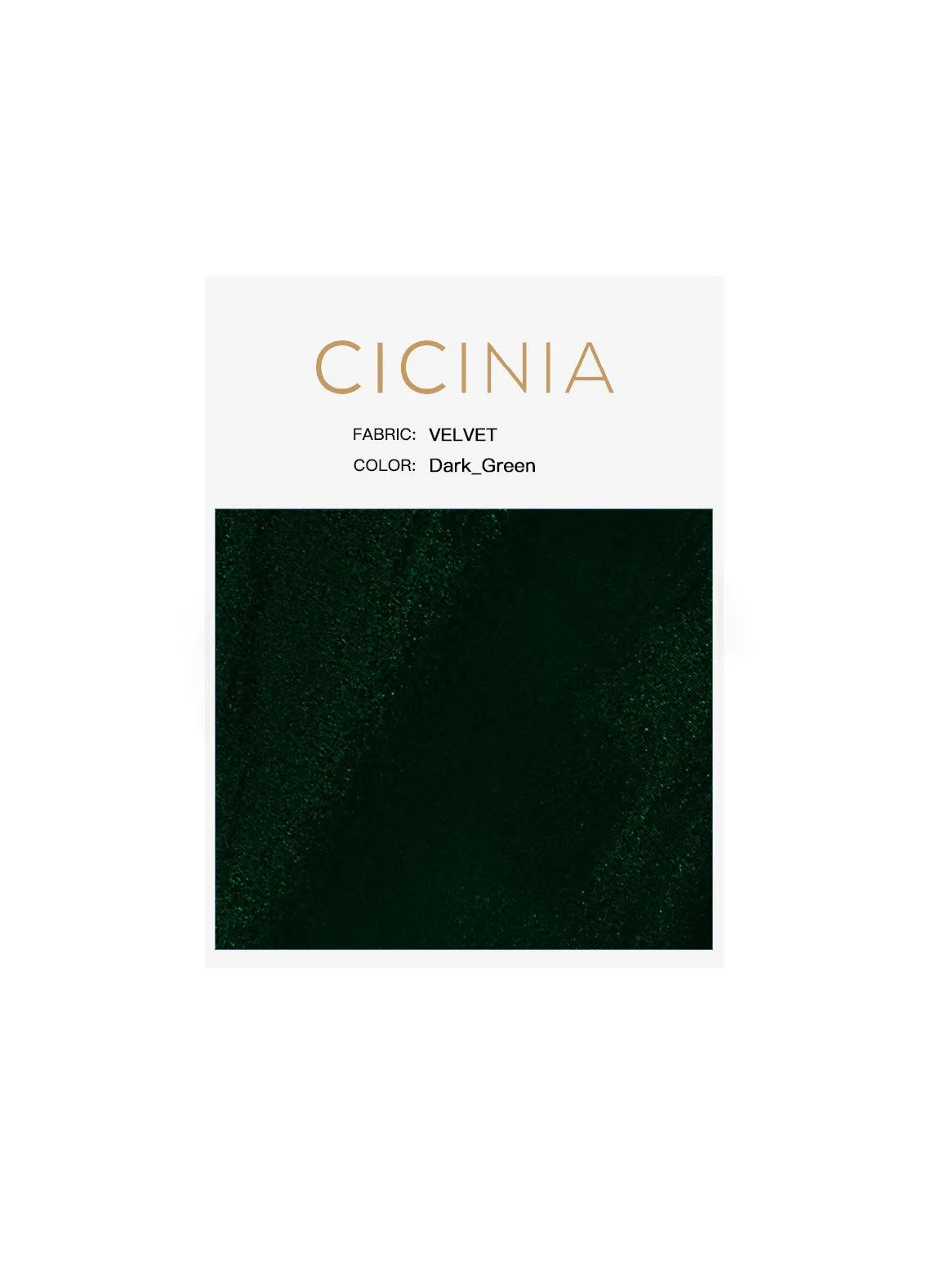 Cicinia Velvet Swatches