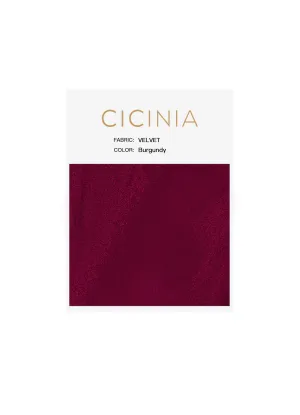 Cicinia Velvet Swatches