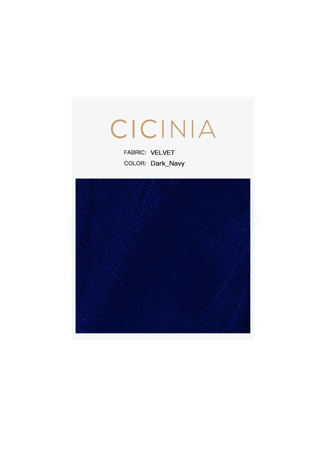Cicinia Velvet Swatches