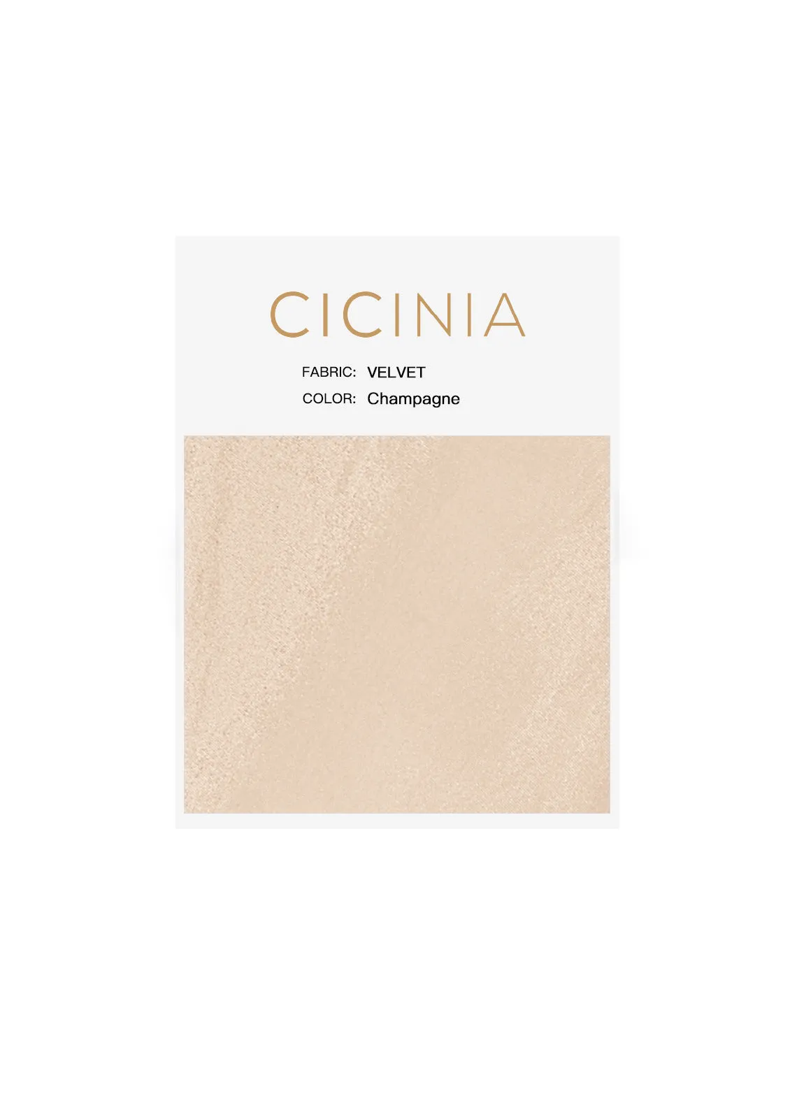 Cicinia Velvet Swatches