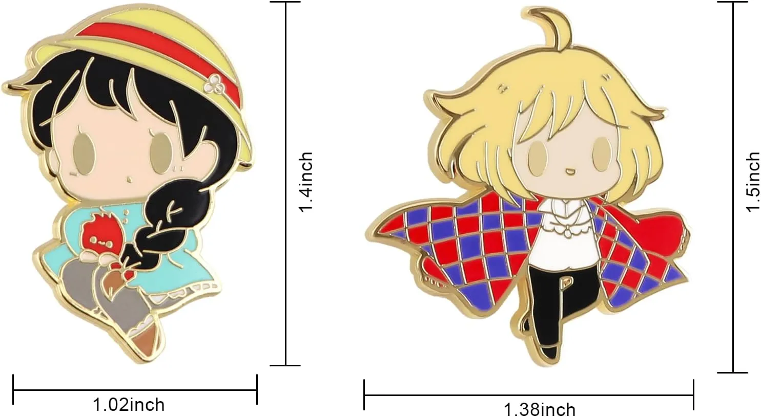 Cute Enamel Pins for Backpacks, Kawaii Anime Soot Sprites Cat Frog Cartoon Pins for Kids, Lapel Pin Set Badges for DIY Clothing Bags Jackets Jewelry Accessory Decoration Gift