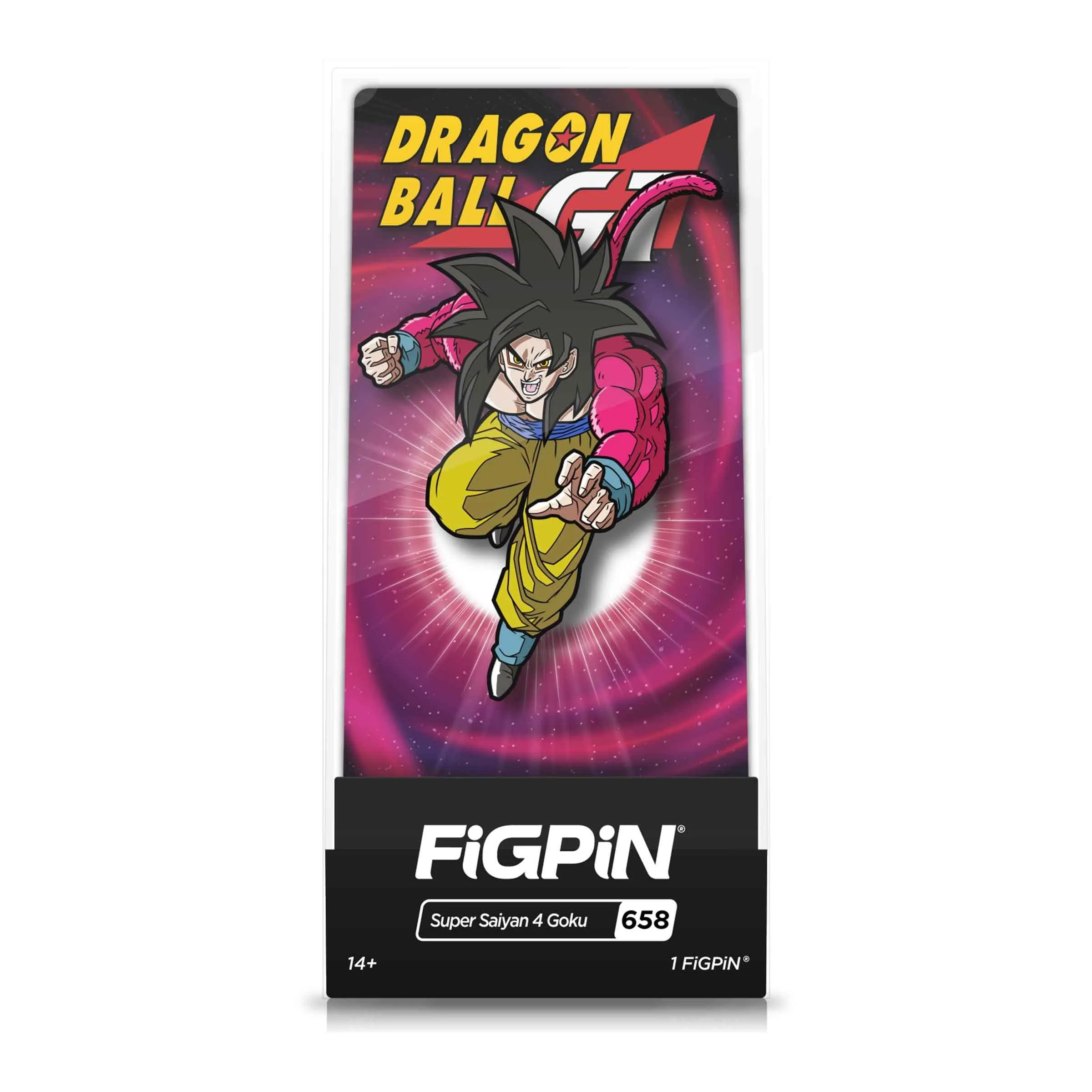 Dragon Ball GT Super Saiyan 4 Goku FiGPiN #662 Anime Enamel Pin