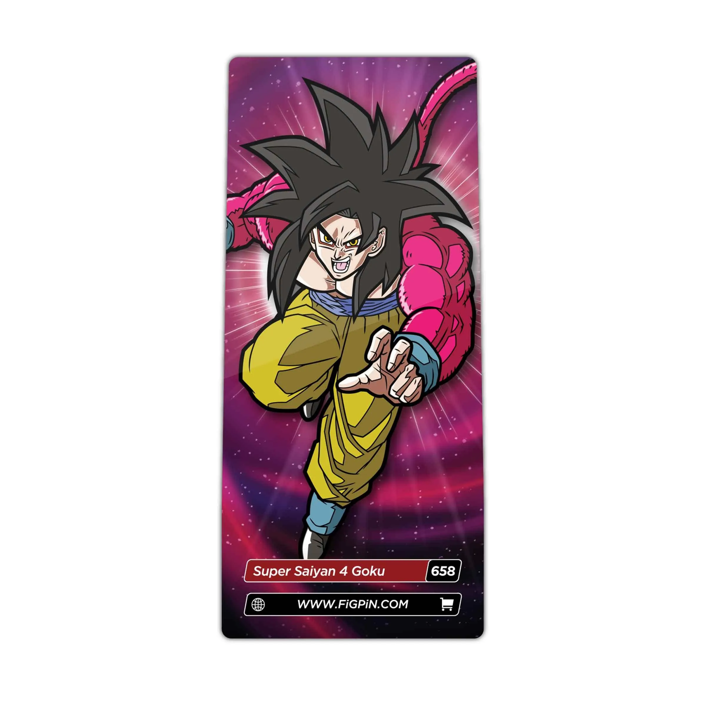 Dragon Ball GT Super Saiyan 4 Goku FiGPiN #662 Anime Enamel Pin