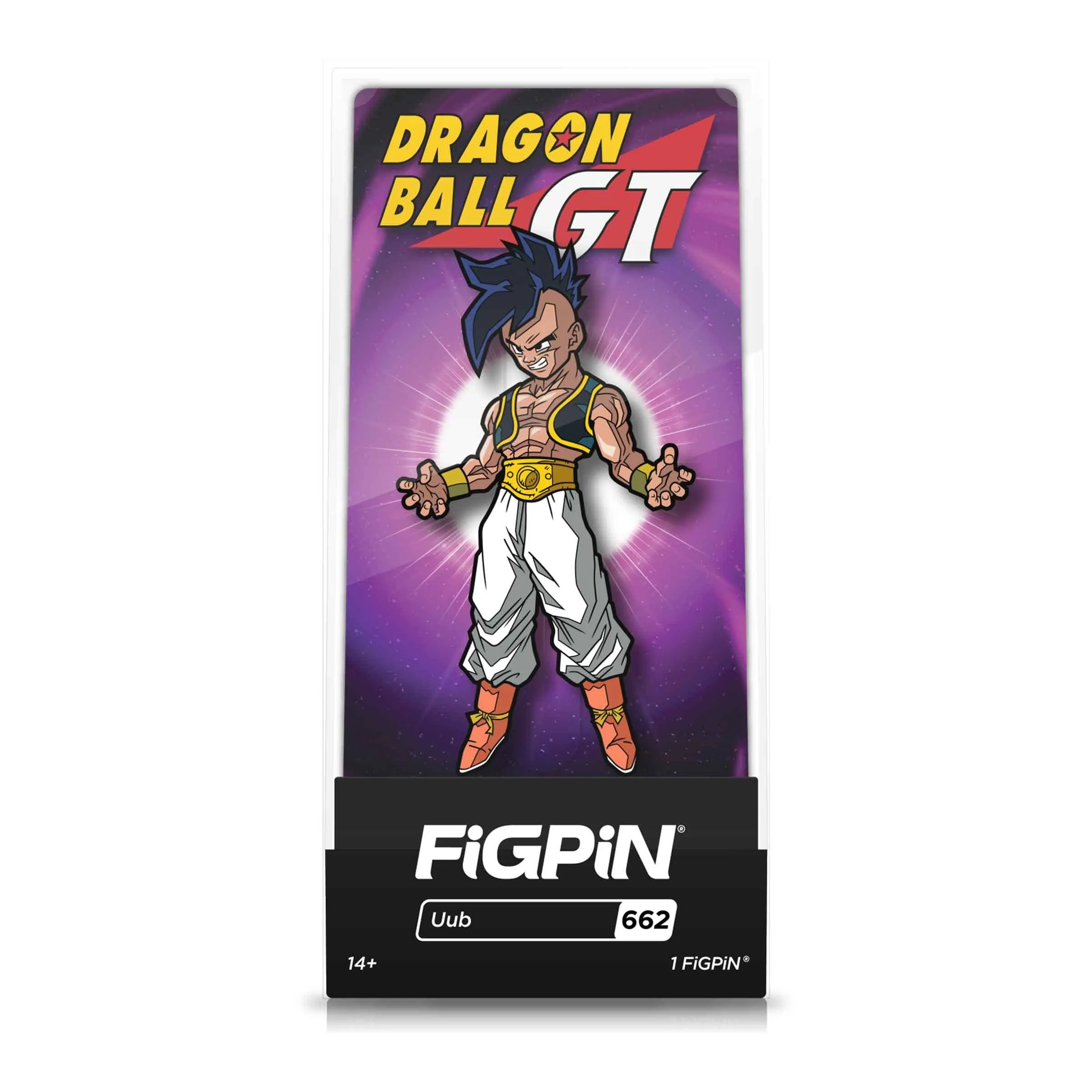 Dragon Ball GT Uub FiGPiN #662 | Classic Enamel Pin