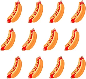 Hot Dog Cartoon Enamel Pins Brooch Creative Brooch Lapel Pin Badge Cute Metal Brooch Pins Accessories Decoration for Girls Boys Women Clothes Backpacks Decor