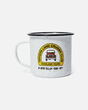 Huf X Toyota Land Cruiser Coffee Break Enamel Cup White