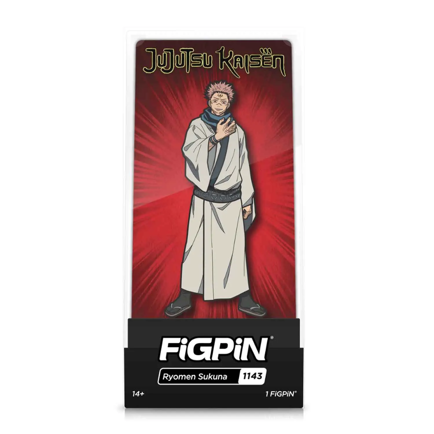 Jujutsu Kaisen Ryomen Sukuna FiGPiN #1143 Anime Enamel Pin