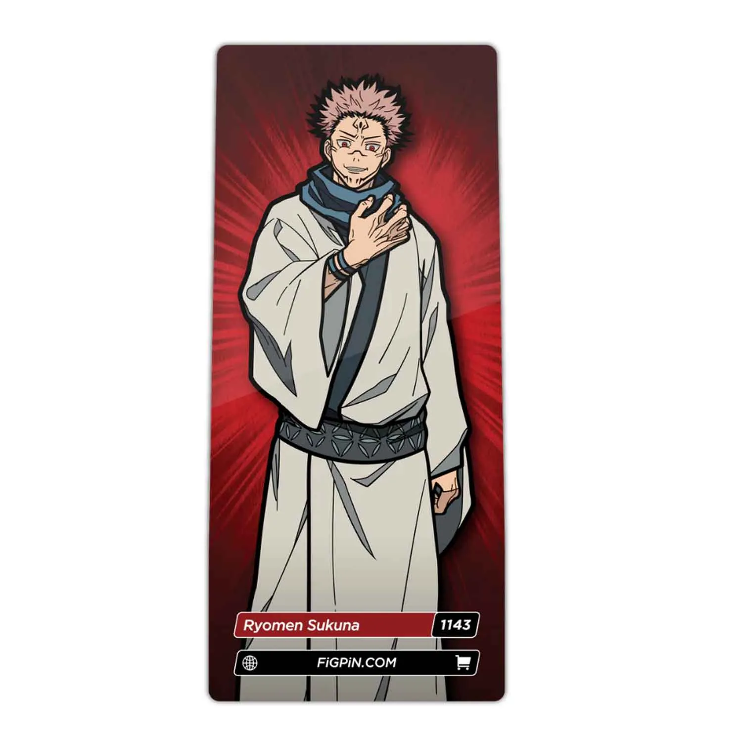 Jujutsu Kaisen Ryomen Sukuna FiGPiN #1143 Anime Enamel Pin