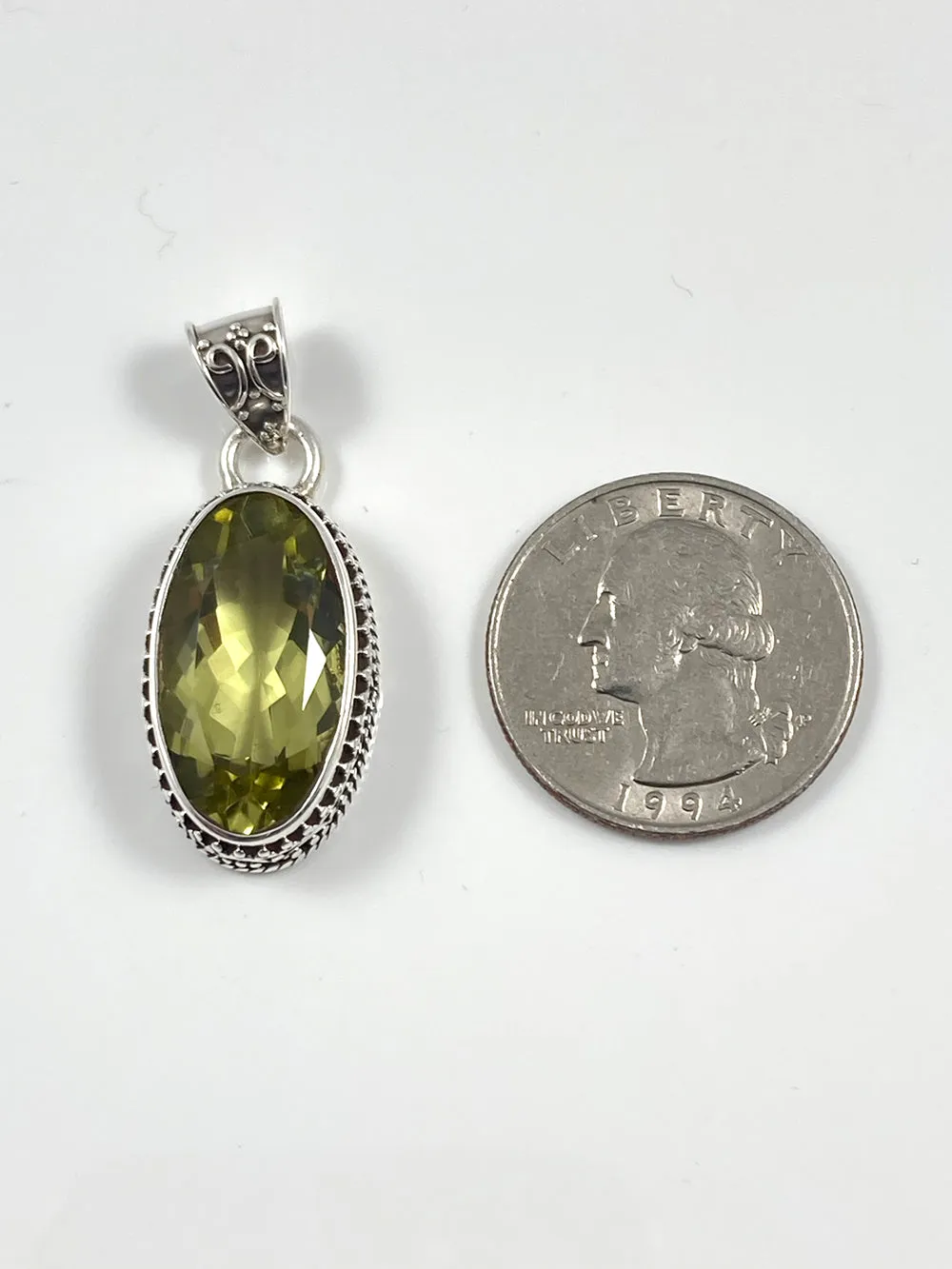 Lemon Topaz Pendant