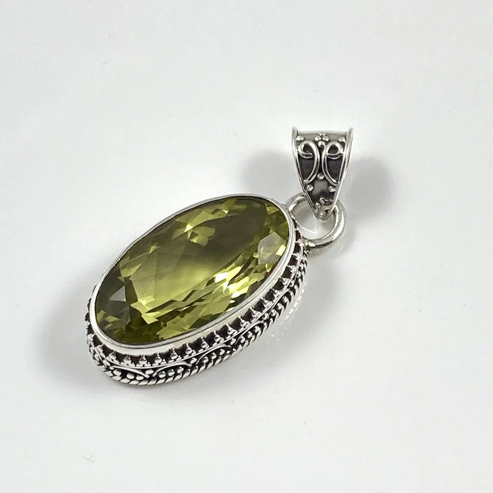 Lemon Topaz Pendant