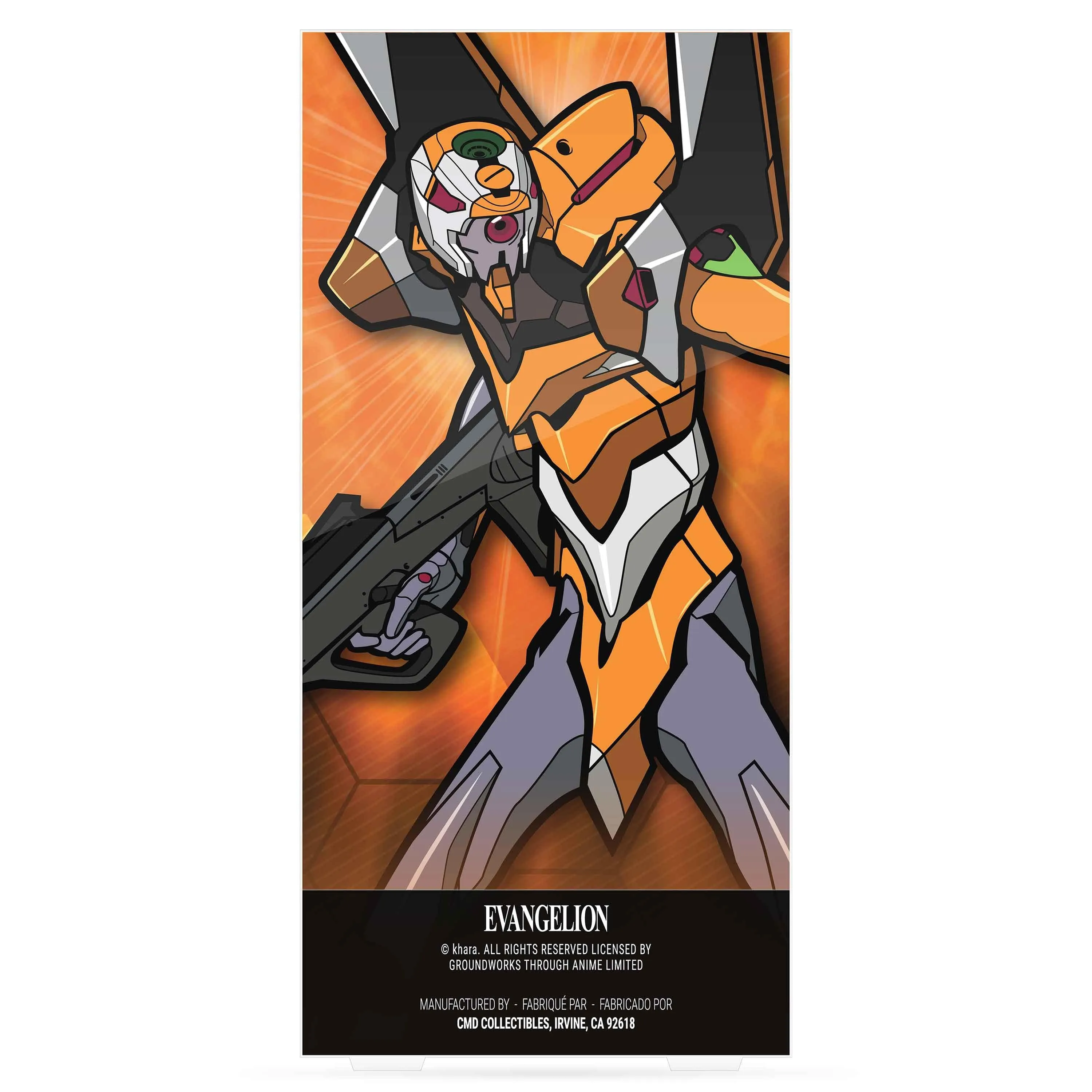 Neon Genesis Evangelion EVA Unit 00 FiGPiN XL #X46 | Enamel Pin