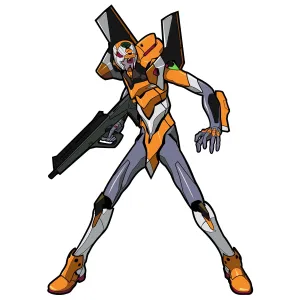 Neon Genesis Evangelion EVA Unit 00 FiGPiN XL #X46 | Enamel Pin