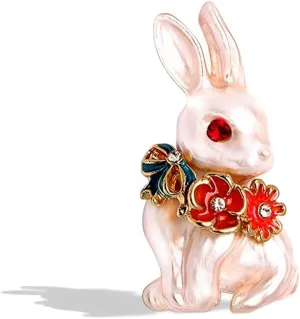 Rhinestone/Enamel Animals Brooches Lapel Pins for Women Elegant Dress Accessories Mother's Day Gifts for Mom Wife