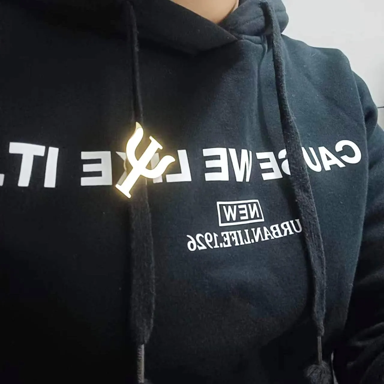 Simple PSI Symbol Letter Pendants Necklaces