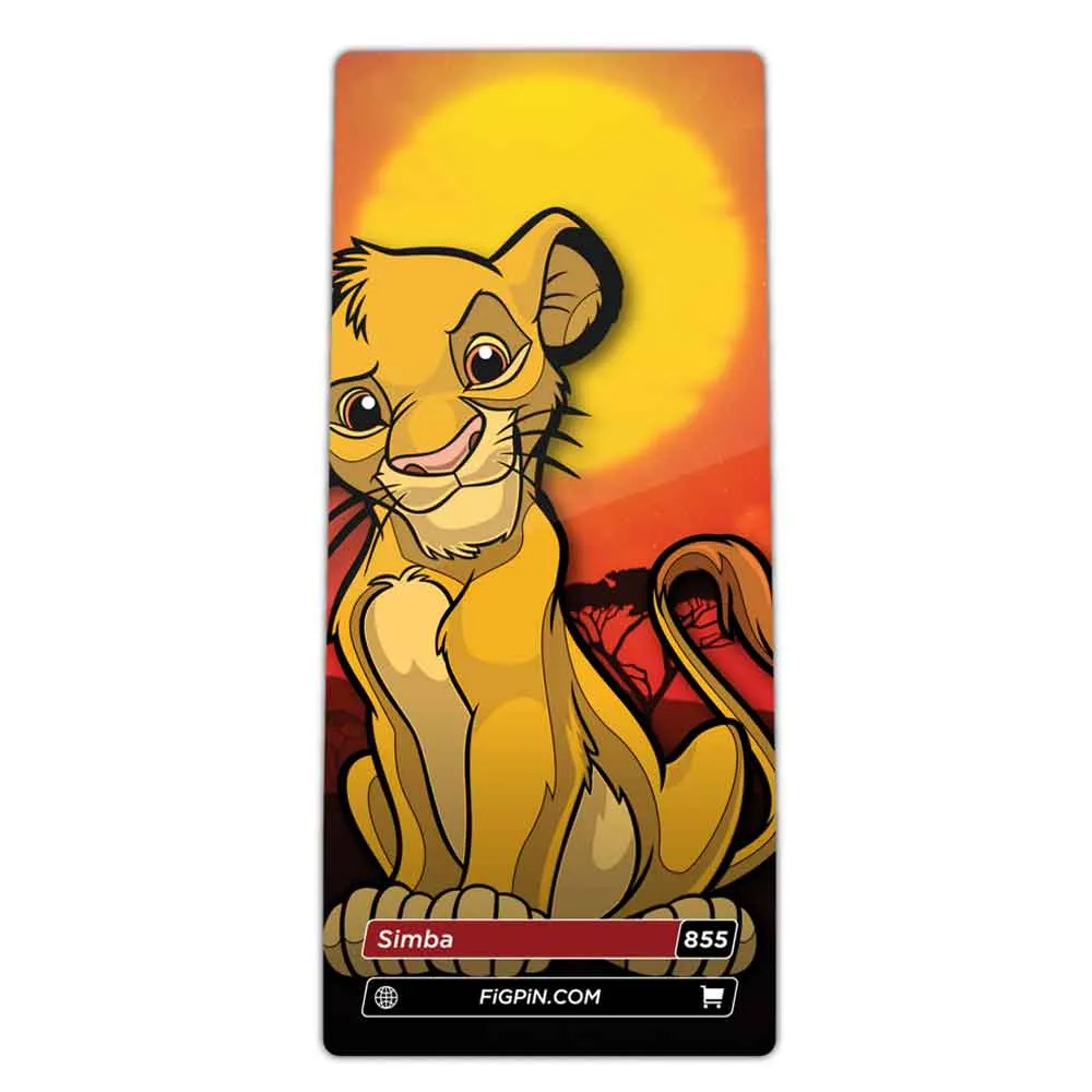 The Lion King Simba FiGPiN #855 | Enamel Pin