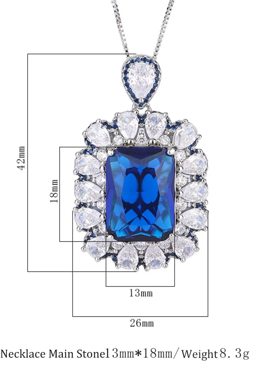 Vintage Square Pendant MSN110805